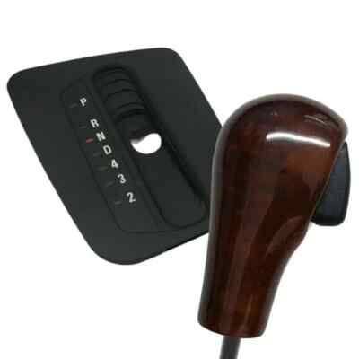 1999-2000 BMW 328i Gear Shift Indicator Cover Panel E46 E Series + Shift Knob