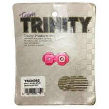 Trinity Products Aluminum Spur Gear Adapter for Losi Mini-T 1.0 - Red TRI34062