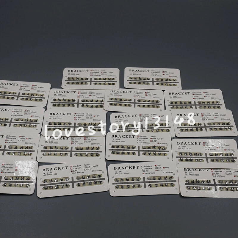 10 Packs Separable Dental Orthodontic Brackets Roth/MBT Mini/Standard 018/022 - Image 4 of 4