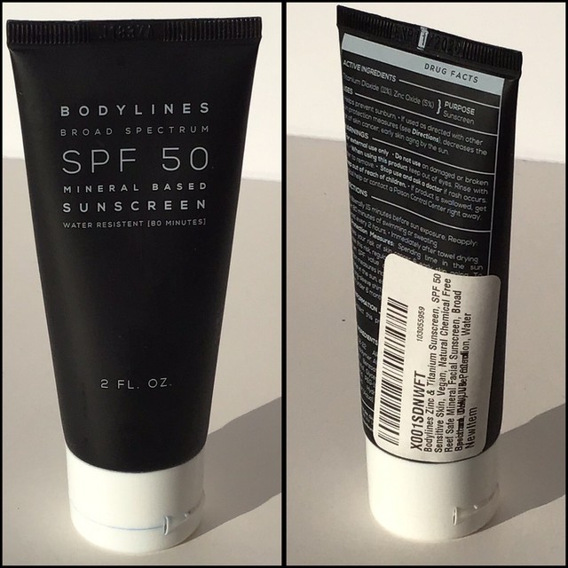 Bodylines Non Nano Zinc & Titanium Sunscreen, SPF50 Sensitive Skin