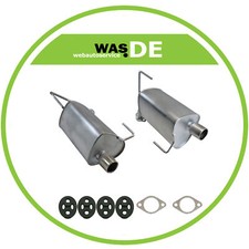 Endschalldämpfer x2 (L+R) für SUBARU LEGACY 2.0 165 PS 2005- Auspuff