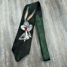 Vintage 1996 Bugs Bunny Men's Neck Tie 4"x60" Looney Tunes