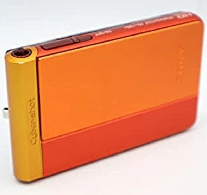 SONY Digital Camera Cyber-shot TX30 5x Optical Orange DSC-TX30-D Japanese Only