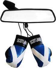 Scotland Flag Mini Boxing Gloves for Cars or the Home