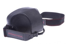   KW PRAKTICA 35MM SLR ORIGINAL CAMERA READY CASE  WIDE STRAP NO CAMERA 