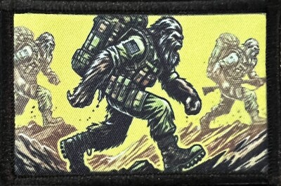 Sasquatch Ruck Morale Patch Tactical Military Flag USA Rucking patch | eBay