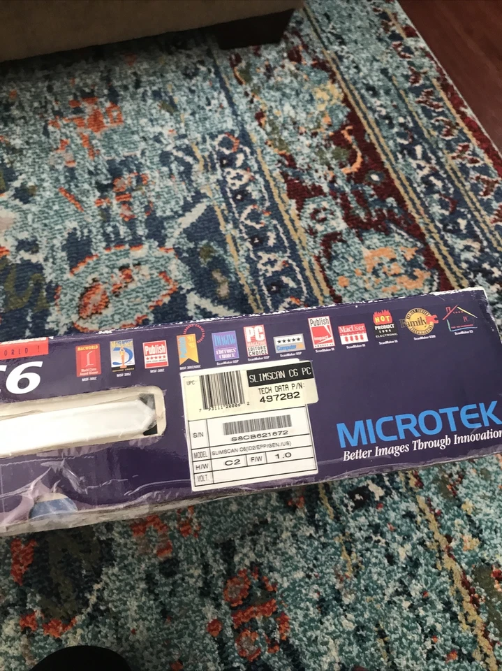 NEW in box Microtek SlimScan C6 Flatbed Scanner - Image 4 of 4