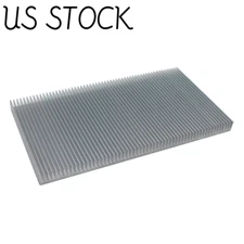 100×186×12MM Aluminium Heat Sink Thermal Management Cooling Fin Radiator US