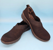 BZEES Women's Machine Washable Slip-On Shoes Black Loafers Size 7M Casual Cute