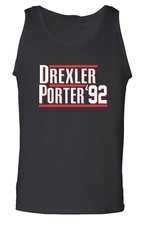 Clyde Drexler Terry Porter Trail Blazers 1992 TANK-TOP