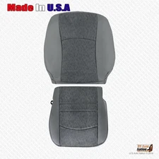 For 2016 2017 2018 Dodge Ram 4500 5500 SLT Driver Bottom & Top Cloth Cover Gray