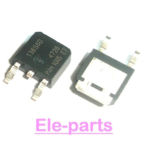 10 Pezzi BT136S-600D TO-252, Triac 600V Livello Logico, Wahkitsing