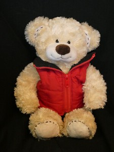  Bear Plush Dress for Winter Soft & Cuddly 15 Inches