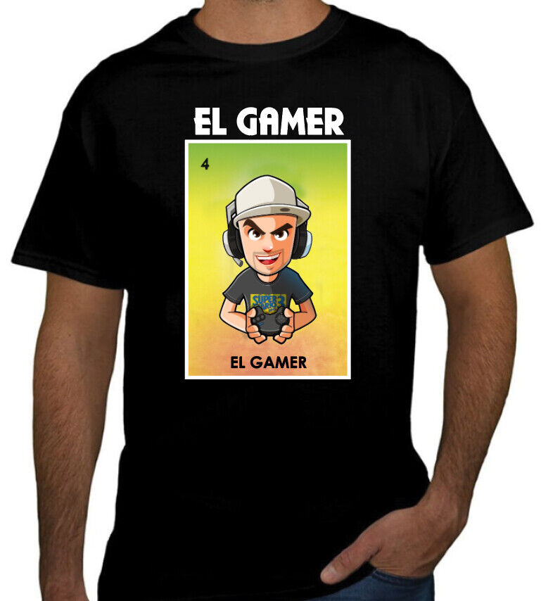 Loteria Shirts - El Gamer T Shirt Mexican Gamer Gift Loteria Shirts - El Gamer T Shirt Mexican Gamer Gift