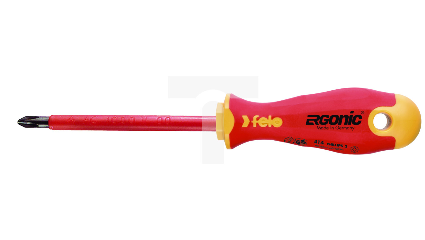 PH1 Insulated Phillips Screwdriver 1000V Ergonic 400 VDE 41410290 /T2UK