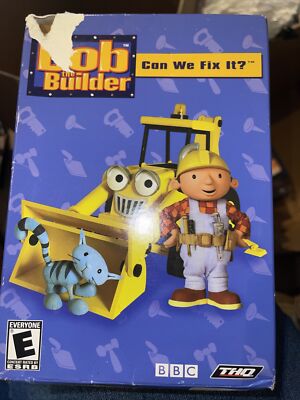 Bob The Builder We Can Fix It Windows 95/98 rated E For Everyone.  NEW