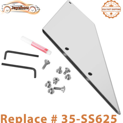 Protection De Dérive (Skeg Guard) Pour Moteurs Hors-bord Yamaha Honda Mercury Mariner - Acier Inoxydable - Réf. 35-SS625