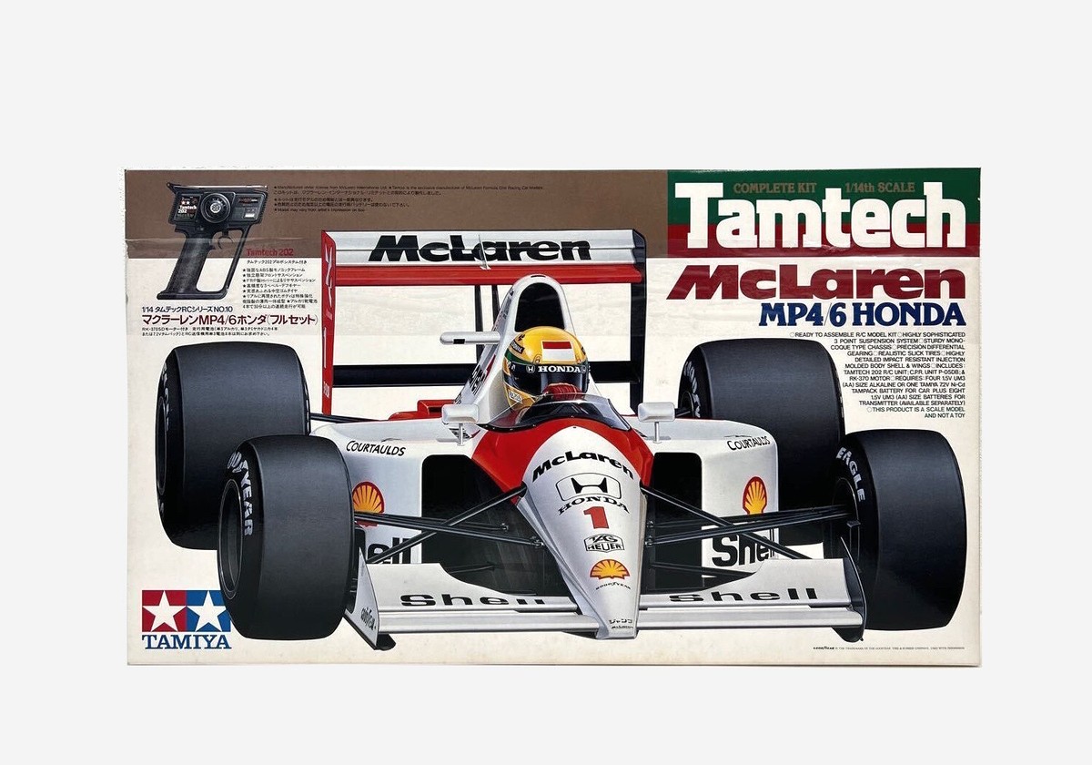 タミヤ 1/14 タムテック　マクラーレンMP4/6ホンダ TAMIYA Tamtech 1/14 Scale #47010 RC McLaren MP4/6 Honda Complete