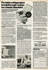 1979 Vintage Print Ad Koolatron Portable refrigeration breakthrough Solid State