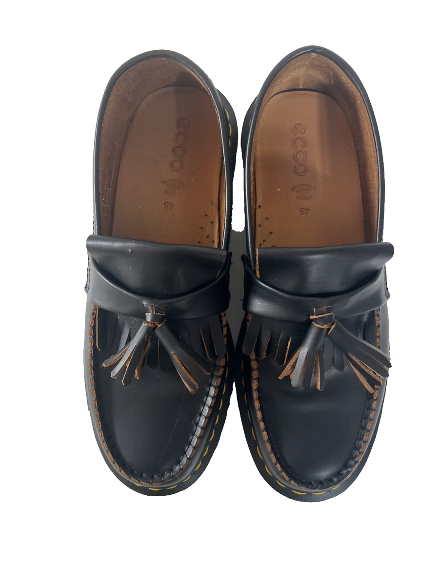 Vintage ORIGINAL 90s Dr Martens Adrian Loafers Black Leather Vintage ORIGINAL 90s Dr Martens Adrian Loafers Black Leather