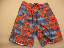 Bimini Bay Size 28 Mens Multicolor Drawstring Lined Swimming Board Shorts 078
