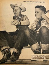 Bing  and Lindsay Crosby, Full Page Vintage Pinup