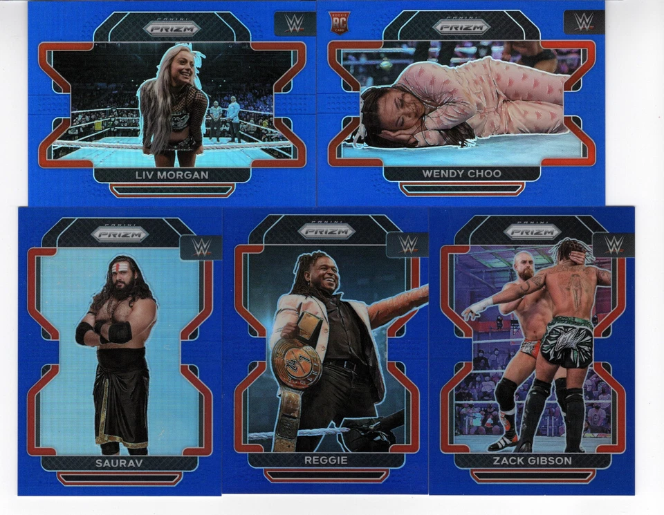 2022 Panini Prizm WWE Prizms Serial Numbered Parallels Pick Cards from list - Image 3 of 4