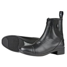 Saxon Syntovia Zip Paddock Boots - Black