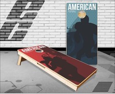 American Football Cornhole Boards Bean Bag Toss Game