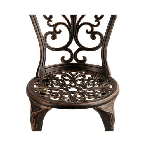 Livsip Outdoor Bistro Set Chairs Table Patio Indoor Outdoor Bistro Furniture Set - Picture 6 of 8