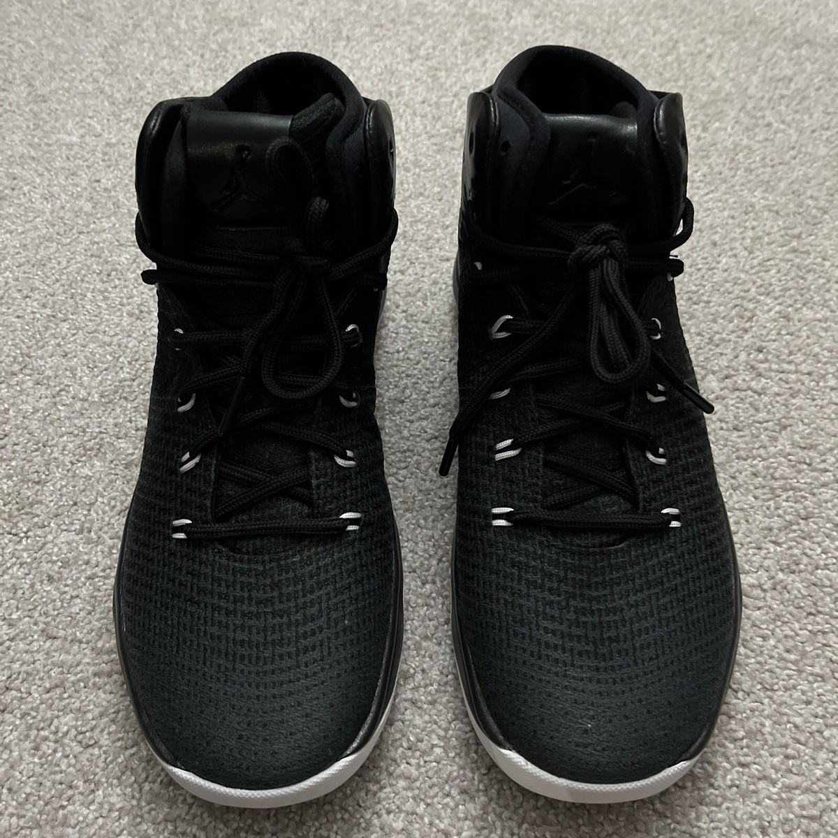 Nike Air Jordan XXXI Black Cat Basketball Shoes 845037-010 Mens