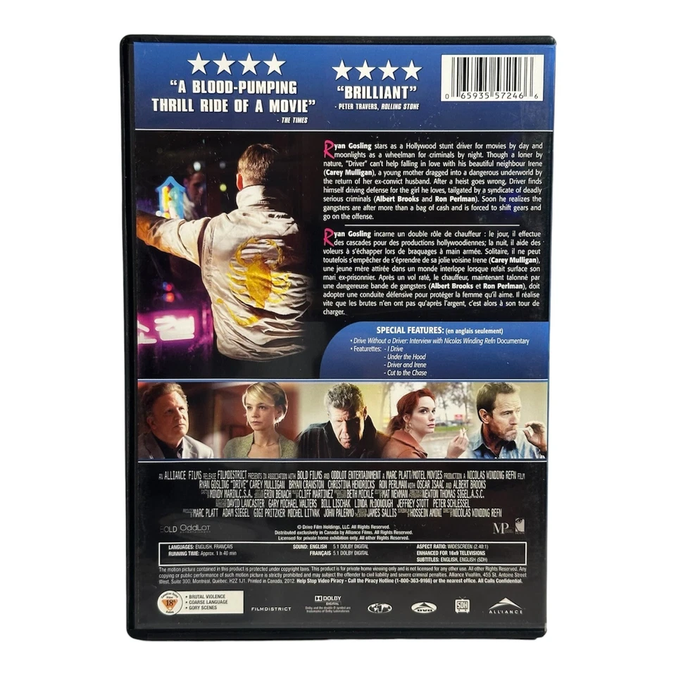 Unidad (película/DVD) con características especiales - buen estado (Ryan Gosling) Foto 2 de 4