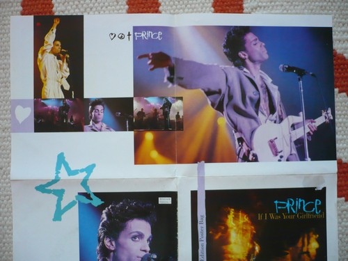 Prince If I Was Your Girlfriend 7" Vinyl UK 1987 1st Press Single & Poster Cover - Picture 14 of 16