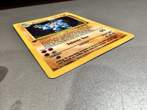 1999 Pokémon Base Set 1st Edition Machamp Holo #8/102 – Near Mint – Vintage WOTC - Picture 2 of 8