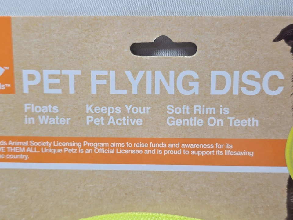 Dog Frisbee 10" Floating Flying Disc Toy For Medium To Large Dogs - BEST FRIENDS - Image 2 of 3