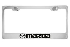 Chrome License Plate Frame For Mazda