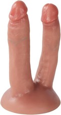Both of Them! Double-Ended Dildo: Non-Porous Silicone, Double Headed Dildo with