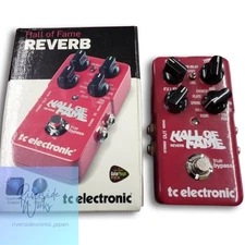 TC ELECTRONIC Hall of Fame Reverb Effect Pedal Used JP