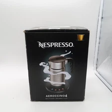 Nespresso Aeroccino 4 Milk Frother Stainless, SILVER