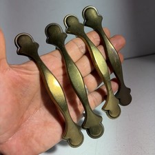 Vintage Mid Century Modern Style Drawer Pulls Handles Set Of 4