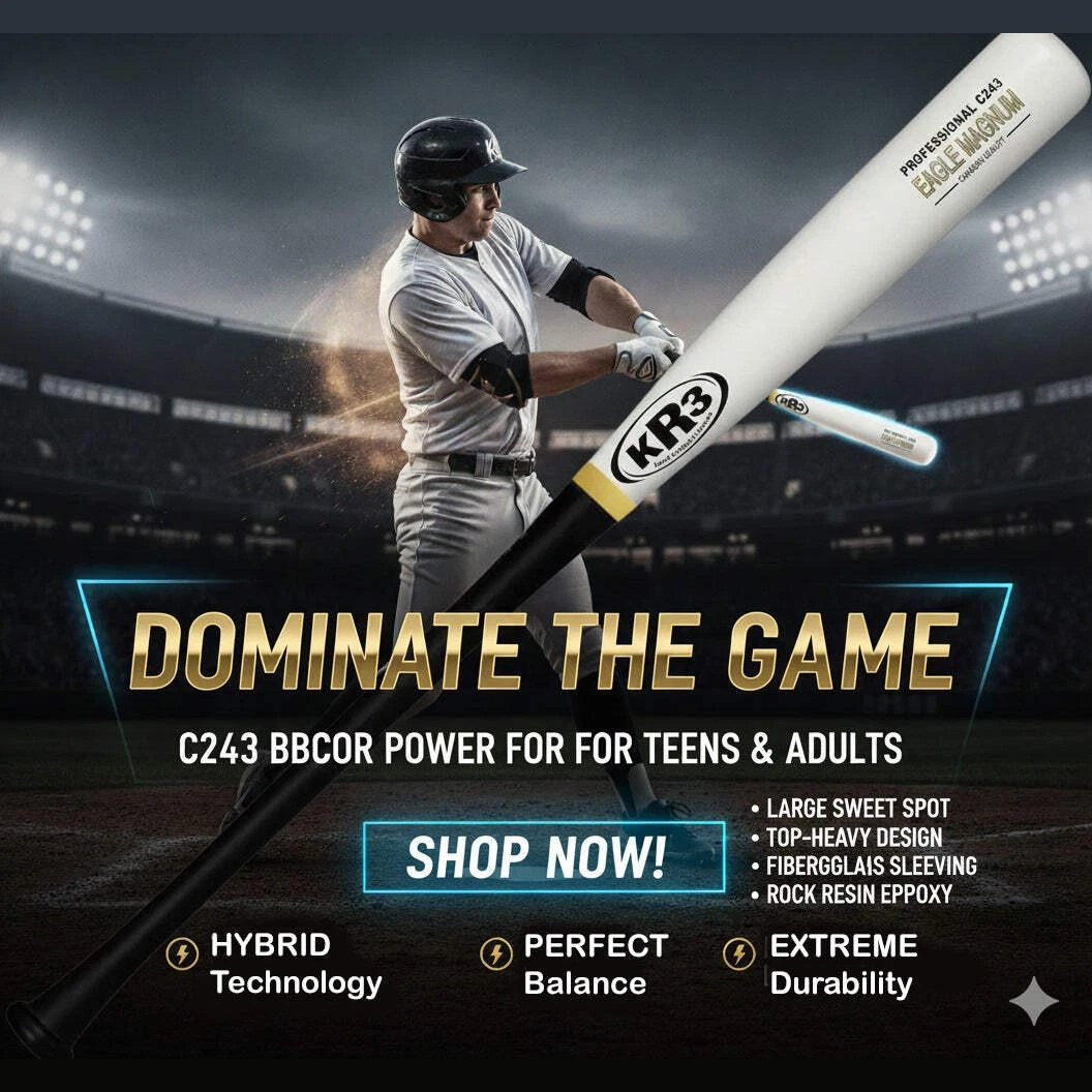 Bate de béisbol profesional KR3 Eagle Magnum C243