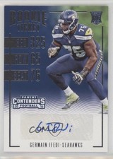 2016 Panini Contenders Rookie Ticket Germain Ifedi #115 Auto 1f1