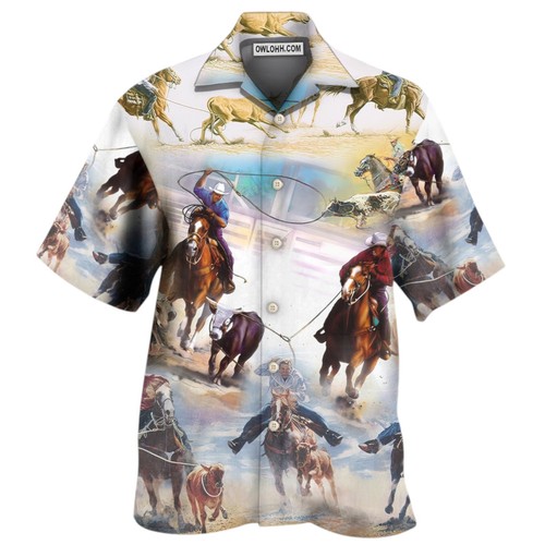Horse Team Roping Is Importanter Hawaiihemd - Bild 1 von 2