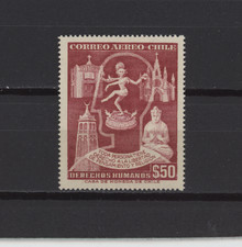 S54921 CHILI 1959 MNH** Aéropostale Droits De L'Homme 1V