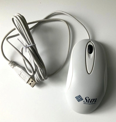 Sun Microsystems Typ 7 USB 3-button Mouse 371-0788 - FID-638