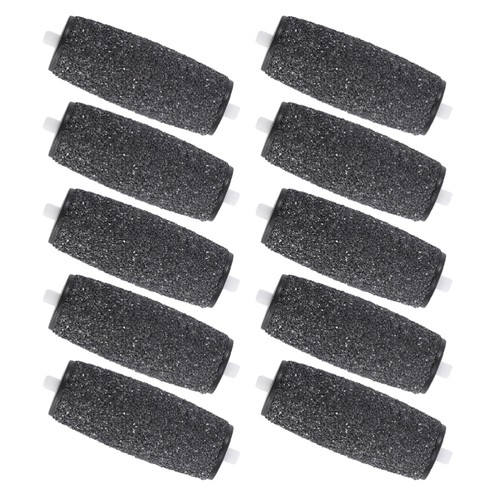10PCS Testine di Ricambio Smerigliatrice Piedi Nere Ricarica Grossa Rulli Testine Elettriche - Foto 2 di 12