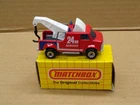 VINTAGE MATCHBOX MB21 BREAKDOWN VAN 24HR SERVICE - DATED 1985 ~ NOS !