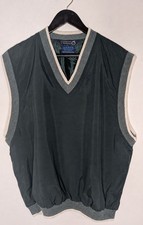 Sunderland Of Scotland XL V-Neck Vest Classic Pullover Made in USA Golf Preppy