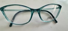 Silhouette SPX 1617 Eyeglasses Frames 49-15-135 Teal Transparent Austria