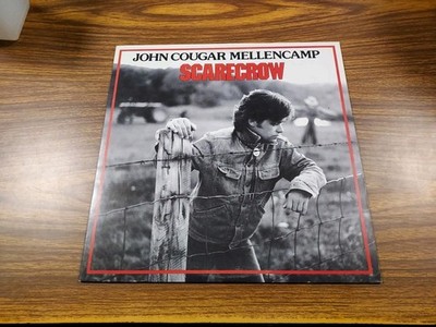 John Cougar Mellencamp*Scarecrow*VINYL LP 1985 RIYA 422-824 865-1 M-1 VG+/VG+